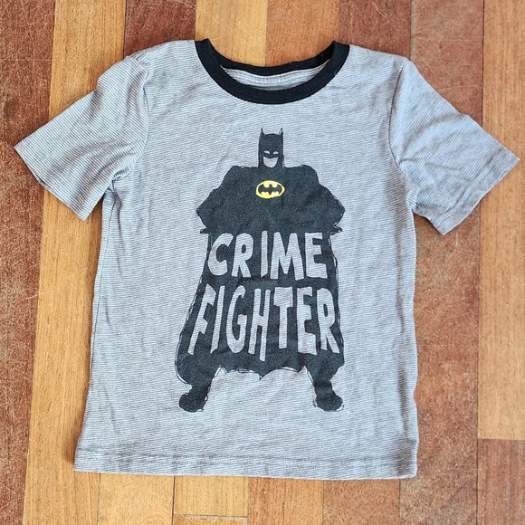 Jumping Beans Batman "Crime Fighter" T-Shirt Size 7 - Picture 1 of 7